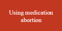 using medication abortion